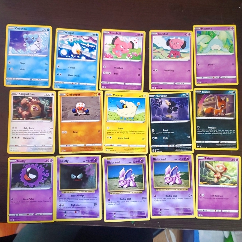 Pokemon Cards (Pick your 5)